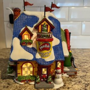 Department 56 North Pole Village Play Doh Factory in GUC.